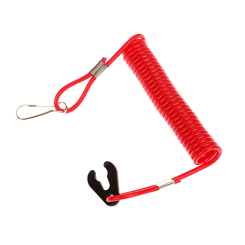 2.0m Boat Motor Kill Switch Safety Tether Lanyard | Outboard Boat Safety Lanyard Axl