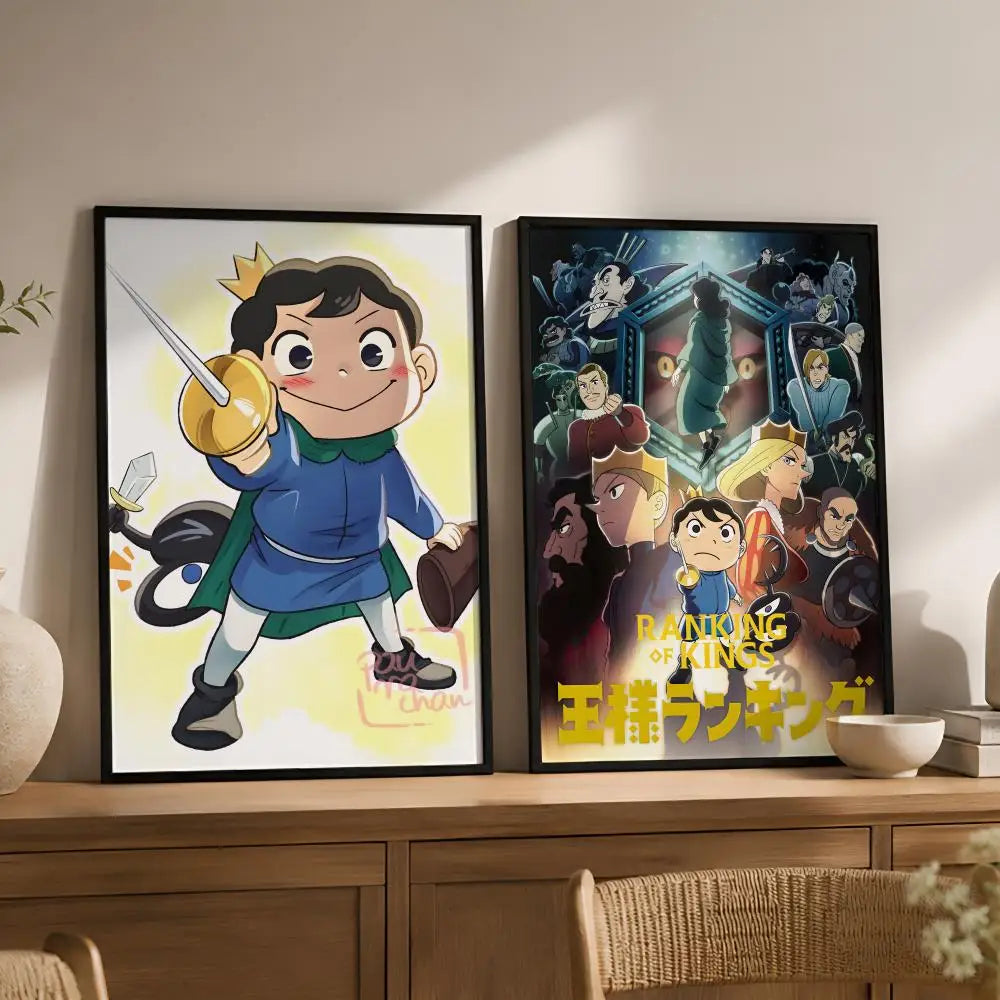 Ranking of Kings PVC Wall Poster – Peel & Stick HD Anime Art Anime Wall Poster Axl