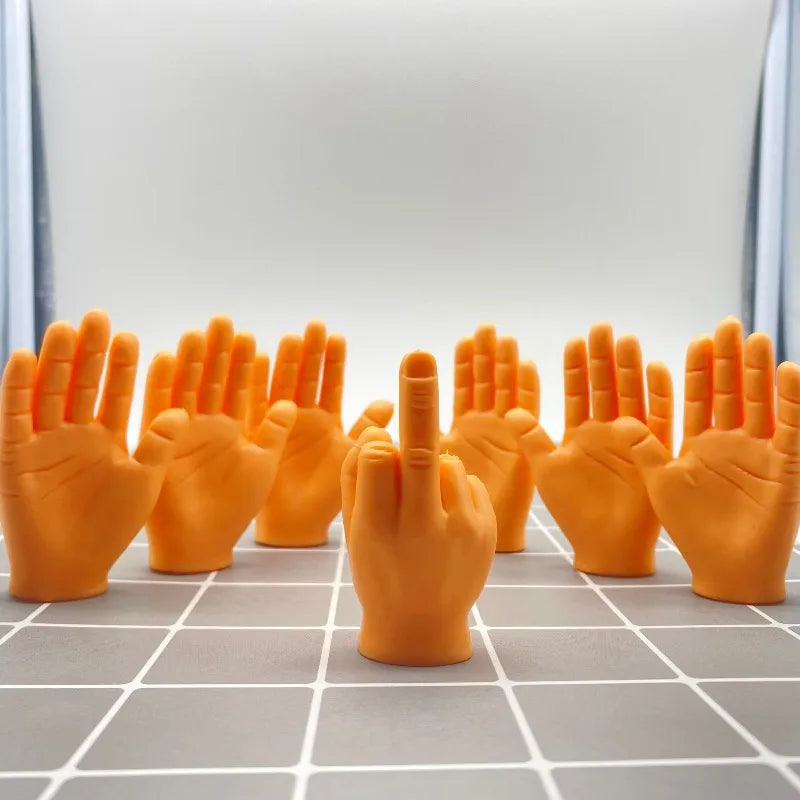Cat Finger Teaser Toy – Stretchy Mini Hands Cat Glove Cat Teaser Toy Axl