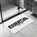 Diatomite Bath Mat – Quick Dry, Absorbent & Anti-Slip Diatomite Bath Mat Axl White5 30x45cm