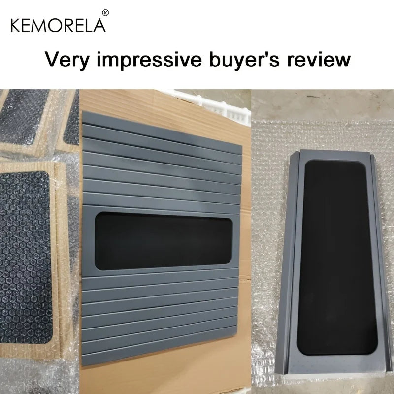 KEMORELA Bamboo Folding Sofa Arm Tray | Non-Slip Couch Table Sofa Arm Tray Axl