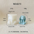 3D Rabbit Silicone Mold – Bunny Candle, Soap & Resin Mould Silicone Craft Mold Axl 1