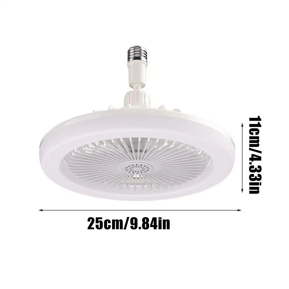 Dimmable Ceiling Fan with Light, Remote, Timer & 3 Speeds Ceiling Fan Light Axl White