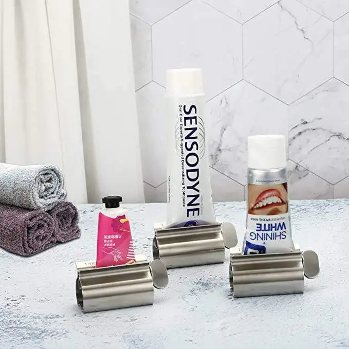 Stainless Steel Wall-Mounted Toothpaste Squeezer Dispenser Toothpaste Dispenser Axl