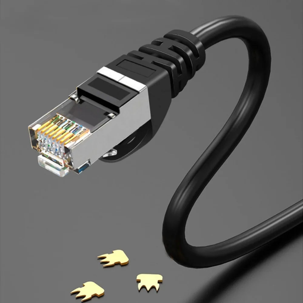 90° Angled RJ45 CAT6 Ethernet Extension Cable – Up/Down/Left/Right Ethernet Extension Cable Axl