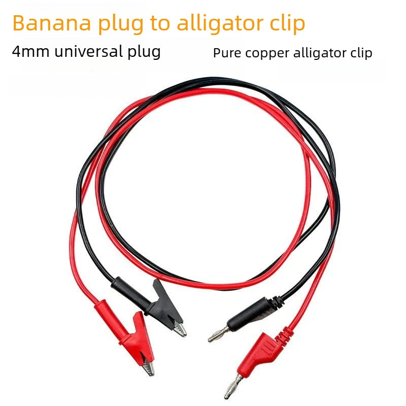 Multimeter Test Lead Set 1M Banana Plug Alligator Clip 15A Multimeter Test Leads Axl