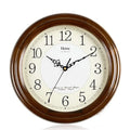 34cm Silent Wall Clock – Luminous Calendar Shabby Chic Decor Silent Wall Clock Axl C 32CM