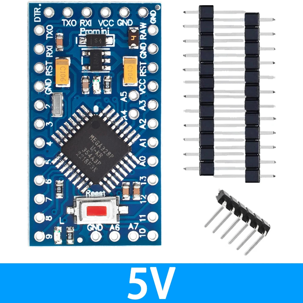 Pro Mini ATMEGA328P 5V/16MHz & 3.3V/8MHz Arduino Board Microcontroller Board Axl Pro Mini 328P-AU 5V