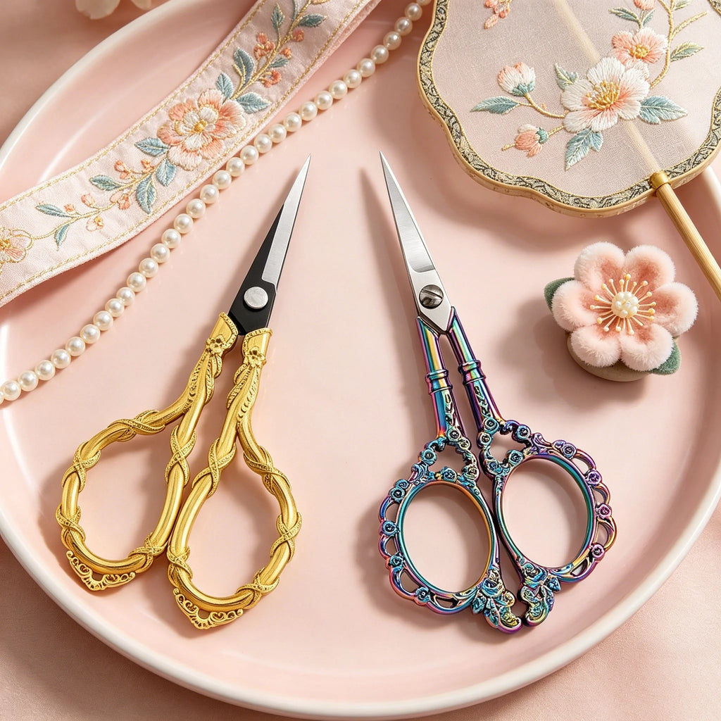 Tailor Scissors Set – Stainless Steel Sewing & Fabric Shears Tailor Scissors Axl Scissors-2PCS