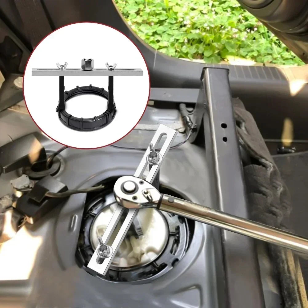 Adjustable Fuel Tank Cover Removal Tool – 2/3/4 Jaw Wrench Fuel Tank Wrench Axl