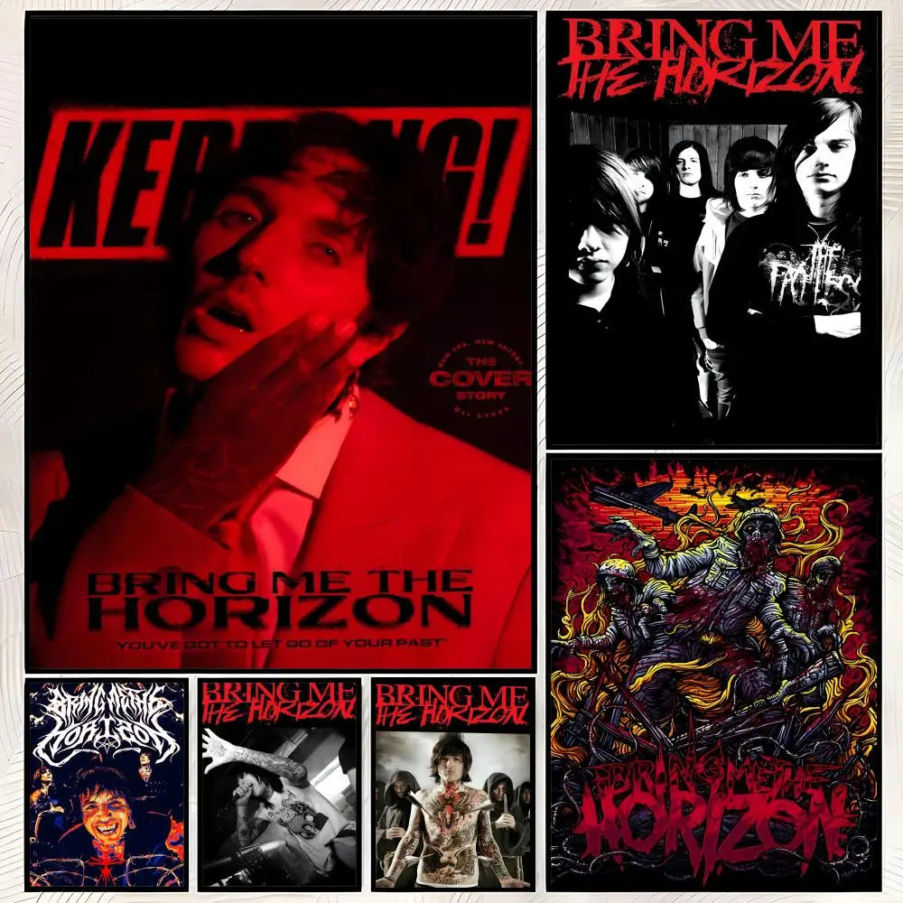 Bring Me The Horizon Self-Stick HD PVC Wall Art Poster Wall Art Poster Axl
