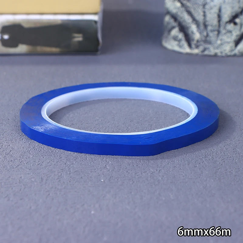 Whiteboard Grid Tape 3/6/10mm 66M – PET Pinstripe Line Tape Whiteboard Gridding Tape Axl 6MM Blue
