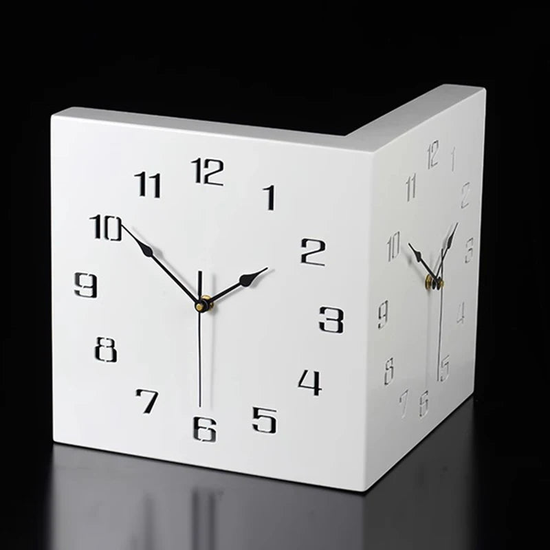 Modern Silent Wall Clock 30cm Wood Square – Home Decor Silent Wall Clock Axl