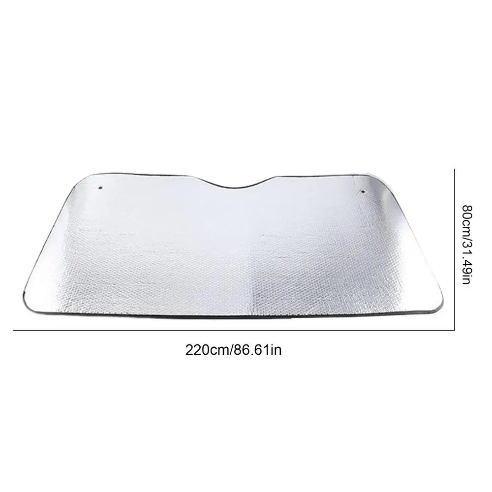 Truck Windshield Sun Shade – Foldable UV Blocking Sunshade Windshield Sun Shade Axl 220x80cm