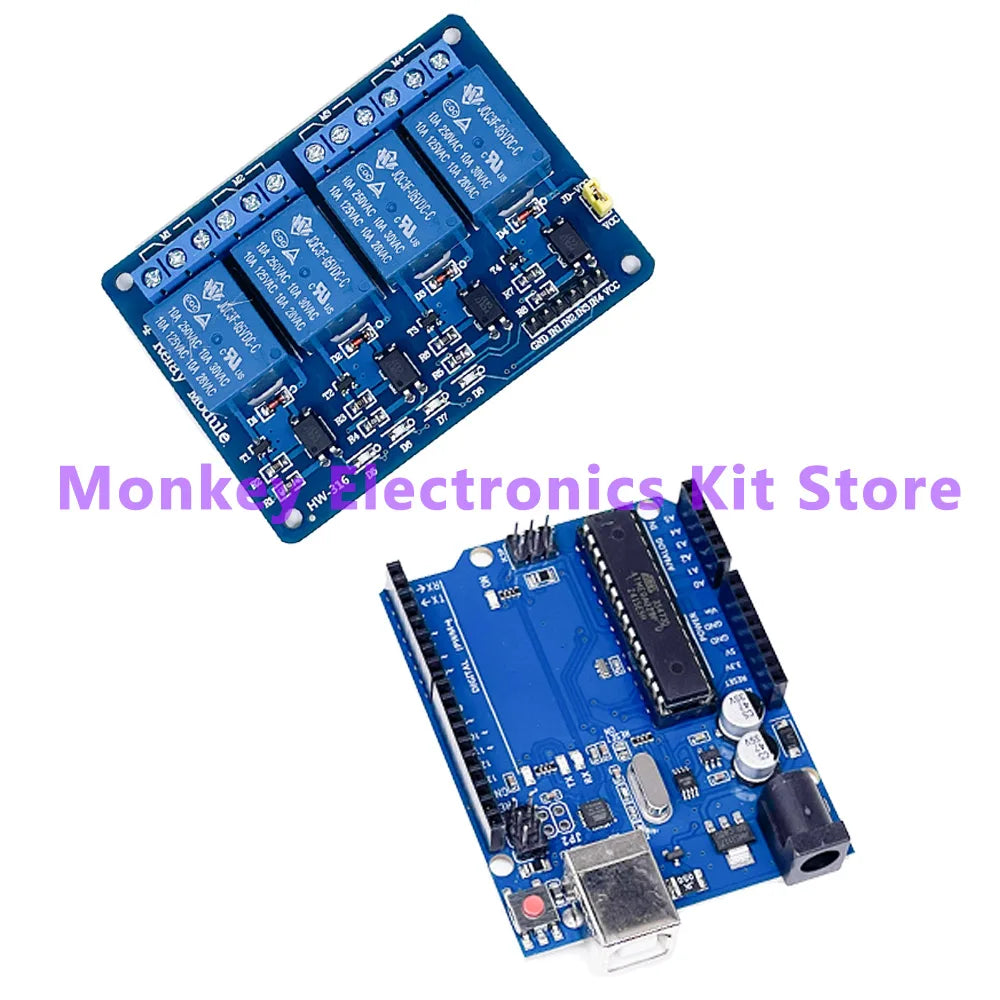4-Way Auto Plant Irrigation Kit – Soil Moisture Sensor Pump Irrigation Kit Axl