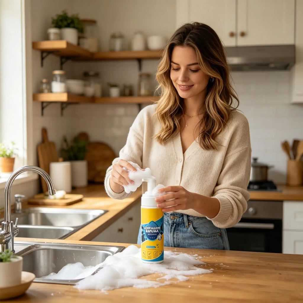 Lemon Multipurpose Foam Cleaner Spray 150ml – Car & Home Foam Cleaner Spray Axl