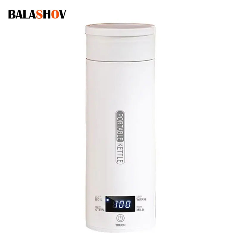BALASHOV 500ml Travel Electric Kettle – Auto Shut-Off Mini Travel Electric Kettle Axl US