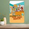 Hair Bear Bunch Classic TV Show Metal Poster Sign – Retro Decor Metal Wall Sign Axl aluminum sign aluminum 40x30cm