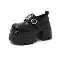 Women's Chunky Platform Mary Jane Pumps – College Style Platform Mary Jane Pumps Axl black 39