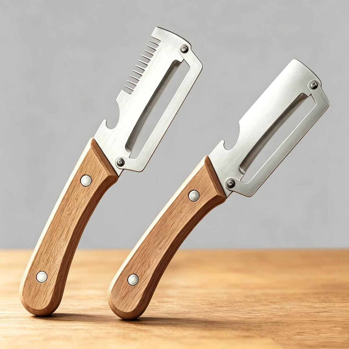 Stainless Steel Vegetable Peeler – Non-Slip Multi-Use Kitchen Tool Vegetable Peeler Axl 2pcs BE