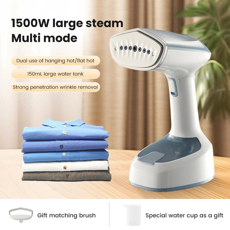 BALASHOV 1500W Handheld Steam Iron – Portable Garment Steamer Handheld Steam Iron Axl