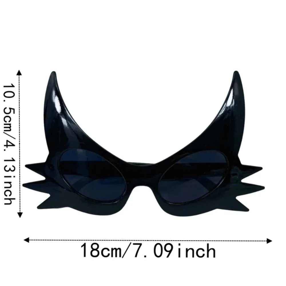 Skeleton Hand Halloween Costume Sunglasses | Spider Web Frame Costume Eyeglasses Axl