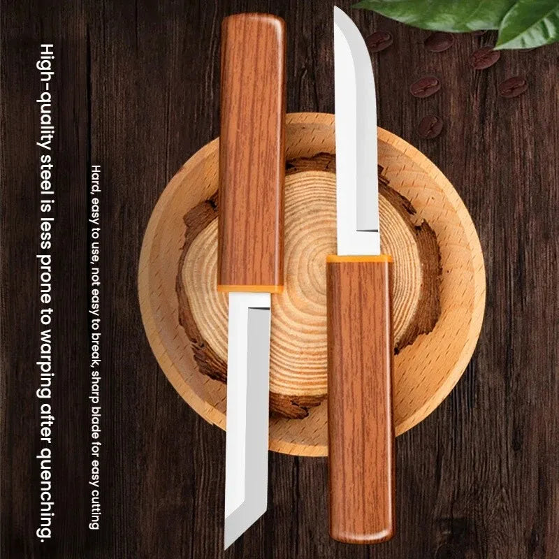 Stainless Steel Fixed Blade Utility Knife – Set of 1/2/3 Fixed Blade Knife Axl