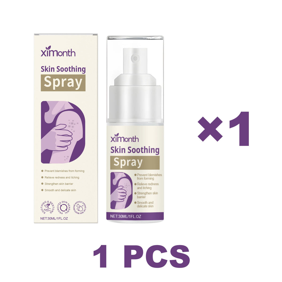 Ximonth Botanical Hydrating Face Mist – Calming Skin Spray Hydrating Face Mist Axl 1 pcs