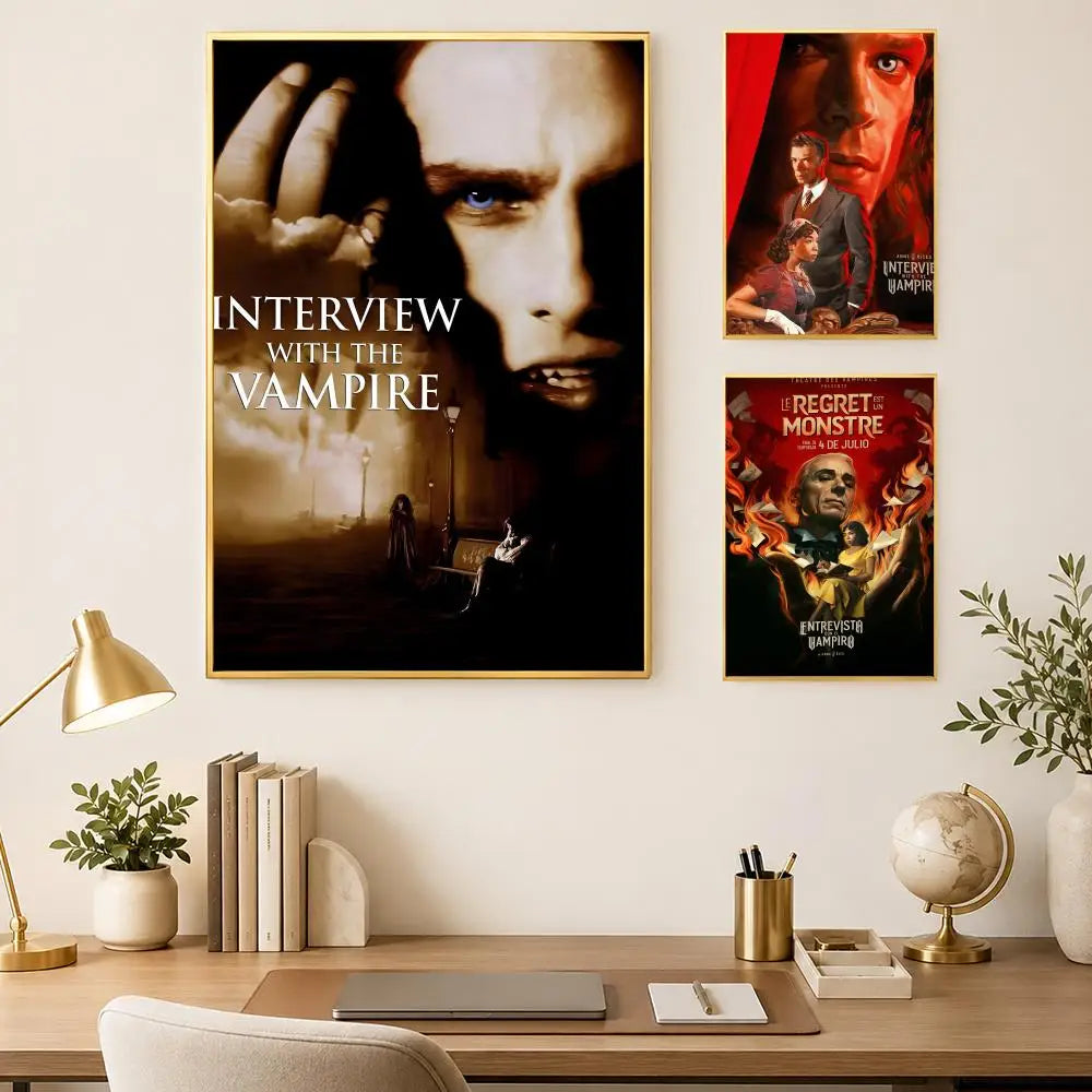 Interview With The Vampire HD PVC Self-Stick Wall Art Poster Wall Art Poster Axl