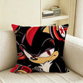 Anime Hedgehog Linen Cushion Cover | Sofa, Bed & Chair Décor Decorative Cushion Cover Axl White3 30X30cm