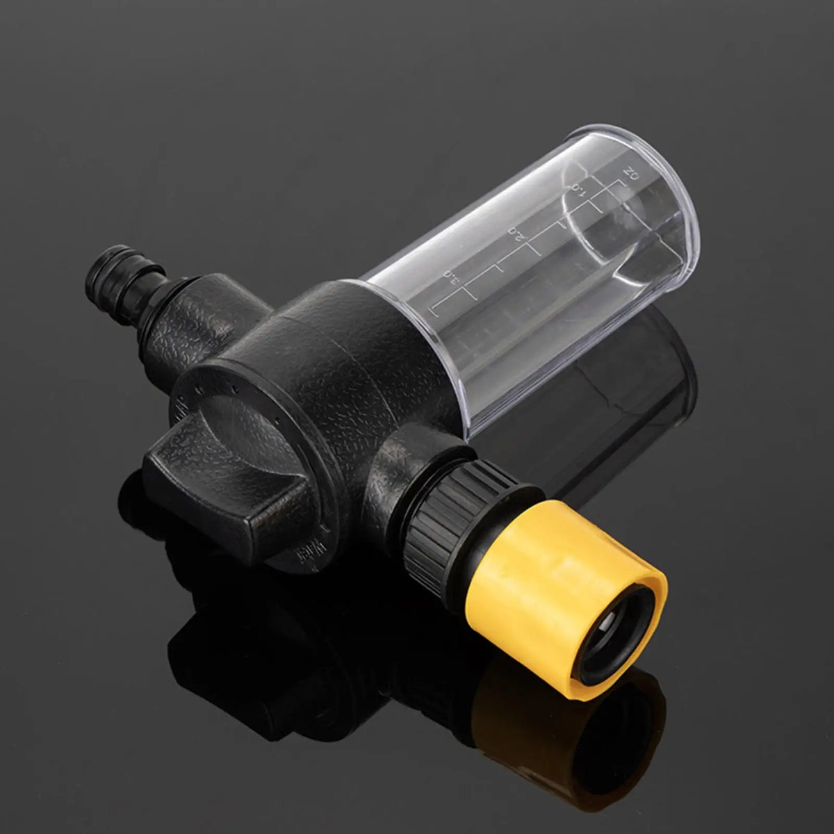 Water Hose Nozzle Sprayer – 100ml Fertilizer & Foam Dispenser Garden Hose Sprayer Axl