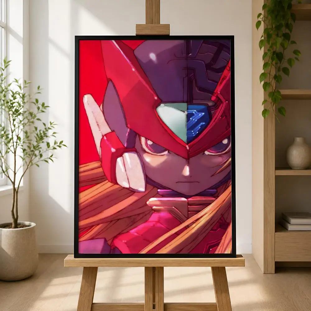 Man Zero Self-Adhesive Waterproof Wall Poster | HD Anime Art Decorative Wall Poster Axl