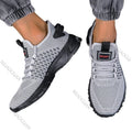 Men's Slip-On Sneakers – Lightweight Breathable Casual Shoes Men's Sneakers Axl Gray 40