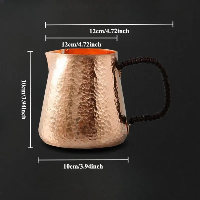 Red Copper Handmade Teapot | Chinese Kung Fu Tea Ceremony Kettle Copper Teapot Axl