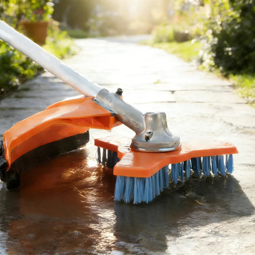 10-Inch Lawn Mower Cleaning Brush – 3 & 4 Tooth or Disc Lawn Cleaning Brush Axl