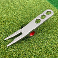 Zinc Alloy Golf Divot Repair Tool – 3-Prong Pitchfork Fork Golf Divot Tool Axl C