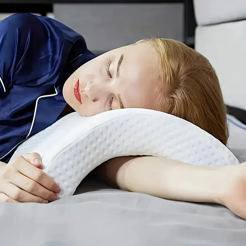 Memory Foam U-Shaped Travel Neck Pillow – Slow Rebound Travel Neck Pillow Axl