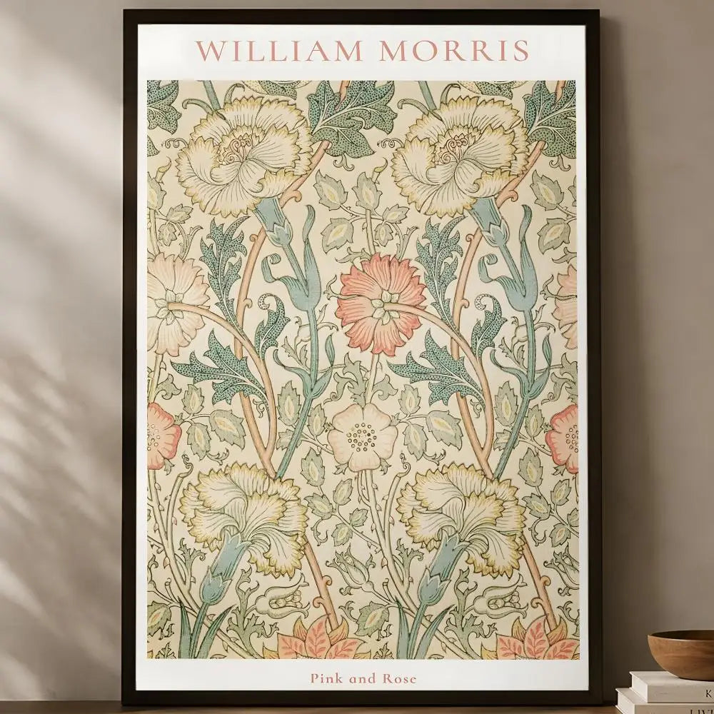 William Morris Self-Stick HD PVC Wall Art Poster | Waterproof Wall Art Poster Axl