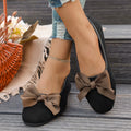 Leopard Print Slip-On Flats – Butterfly Knot Women's Shoes Women's Flat Shoes Axl black 42