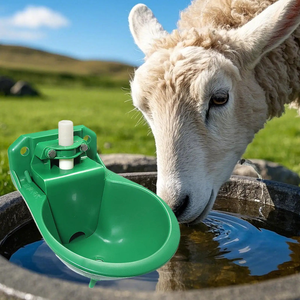 Automatic Animal Waterer 500ml | Goat Poultry Farm Drinker Animal Waterer Axl