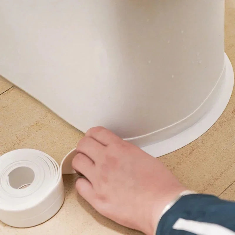 Waterproof Self-Adhesive PVC Sealant Tape – Kitchen & Bathroom Sealant Caulk Tape Axl