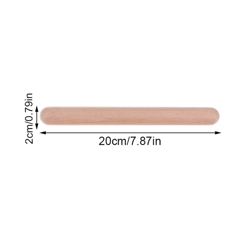 Wooden Rhythm Sticks for Kids – Beginner Percussion Set Kids Rhythm Sticks Axl