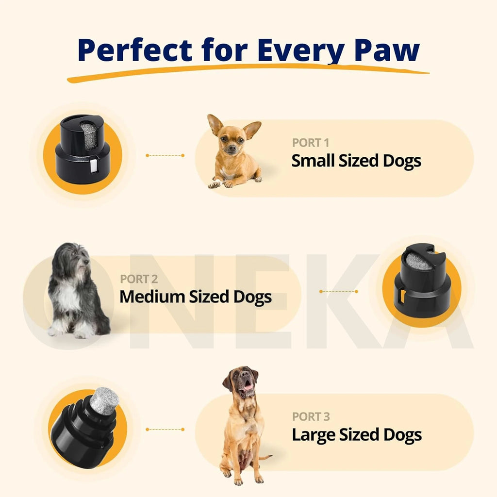 Pet Nail Grinder – Quiet Claw Trimmer for Dogs & Cats Pet Nail Grinder Axl