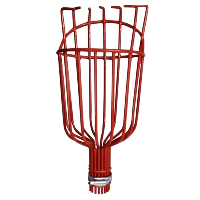 Deep Basket Fruit Picker Head – Garden & Orchard Tool Fruit Picker Head Axl Red