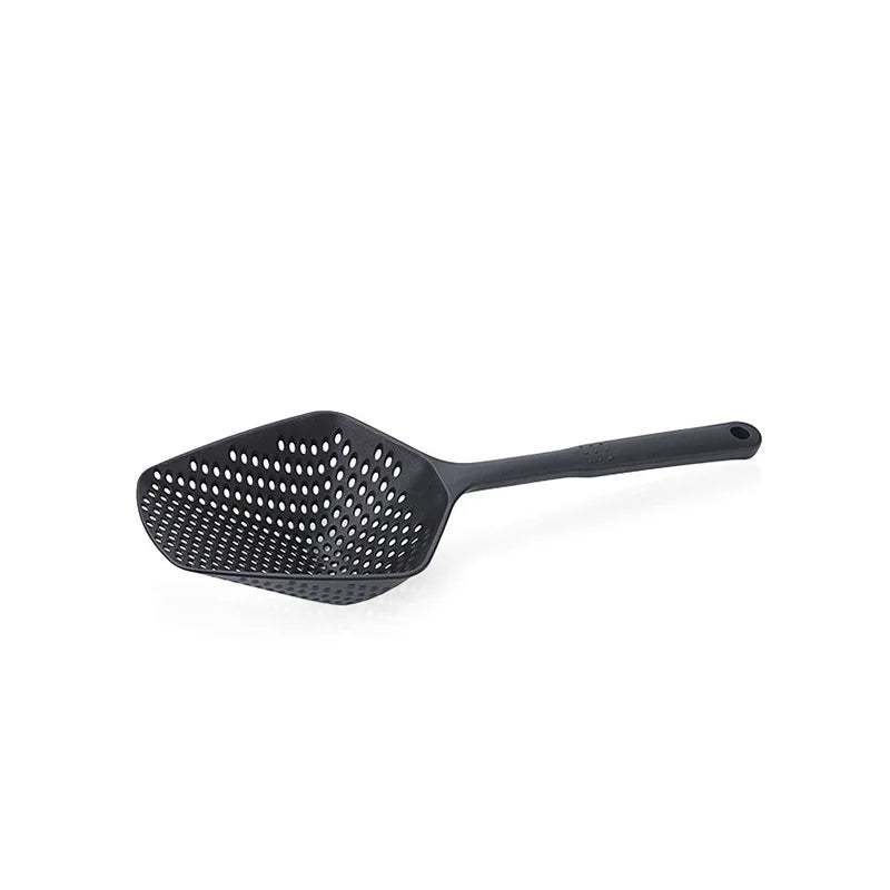 Nylon Scoop Colander – Large Food Strainer Kitchen Gadget Kitchen Colander Strainer Axl black