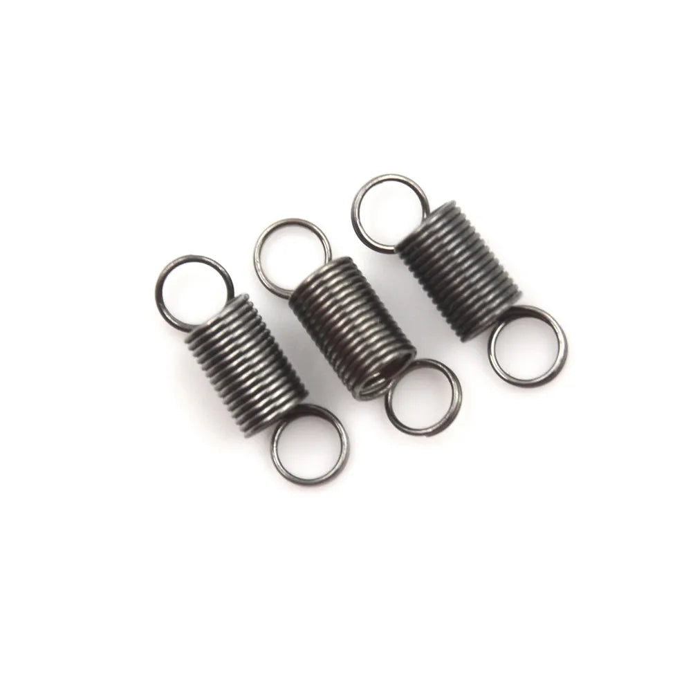 10PCS 15mm Stainless Steel Tension Springs with Hooks | DIY Pack Tension Springs Axl