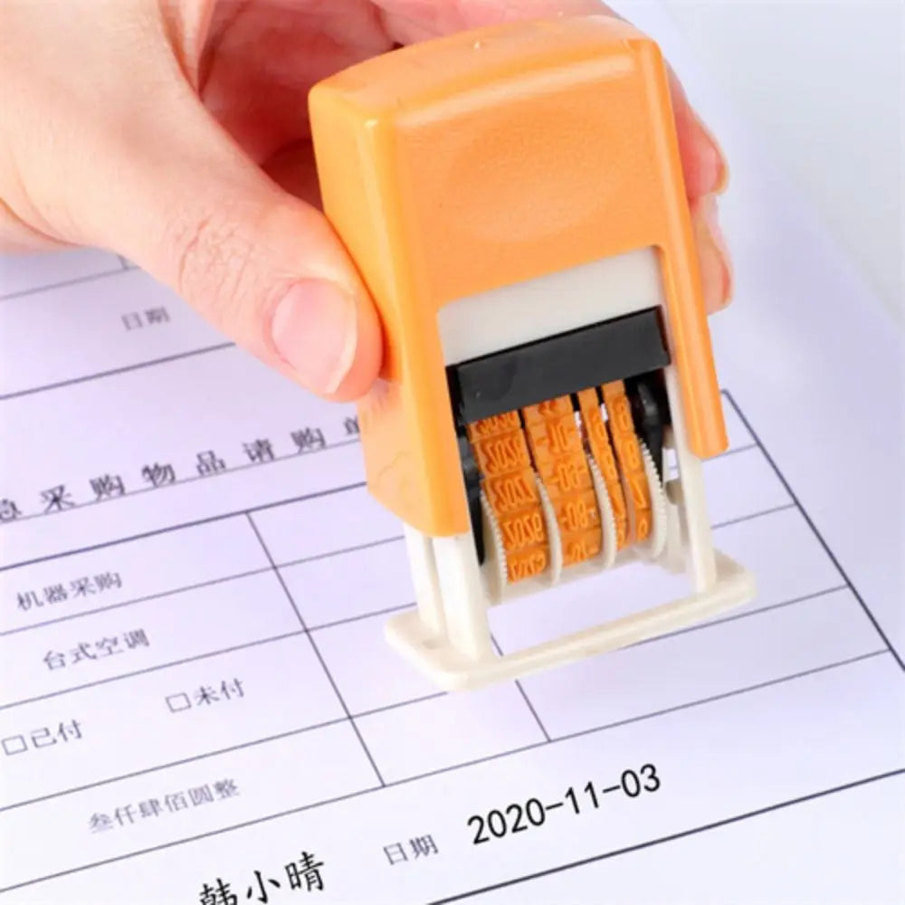 Self-Inking Date Wheel Stamp 4mm – DIY Date Stamp 2018–2030 Date Wheel Stamp Axl