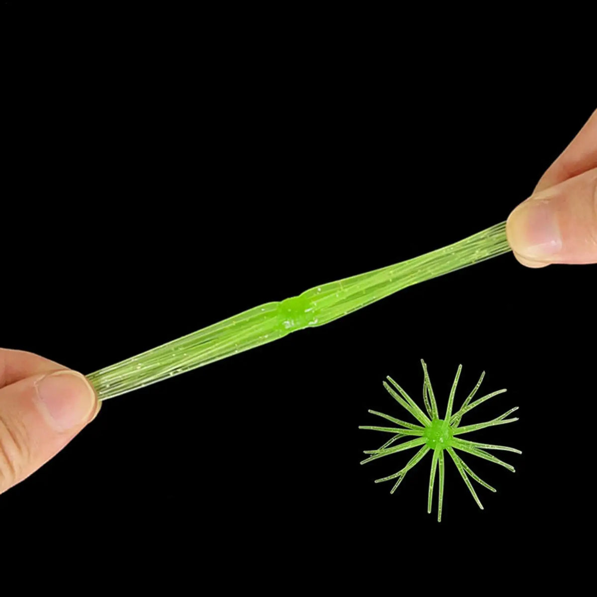Sea Urchin Fishing Lure – Silicone Soft Bait for Bass & Trout Soft Fishing Lure Axl