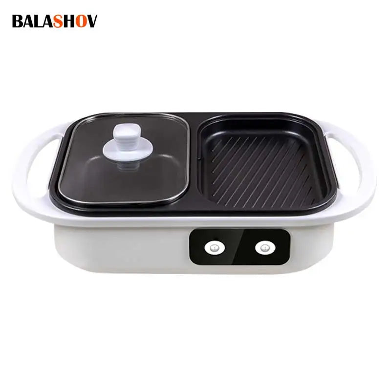 BALASHOV 2-in-1 Electric Hot Pot & Grill – Mandarin Duck Cooker Electric Hot Pot Grill Axl