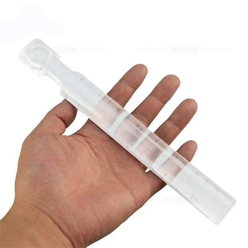 2X Handheld Magnifying Glass Ruler – Acrylic Reading Magnifier Handheld Magnifier Ruler Axl